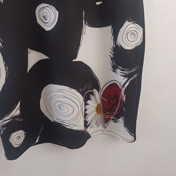 Desigual sleeveless mesh top circle desing dress size M - Picture 3 of 6